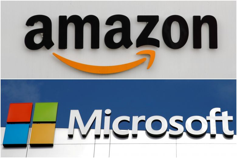 Amazon contro Microsoft per il contratto cloud del Pentagono