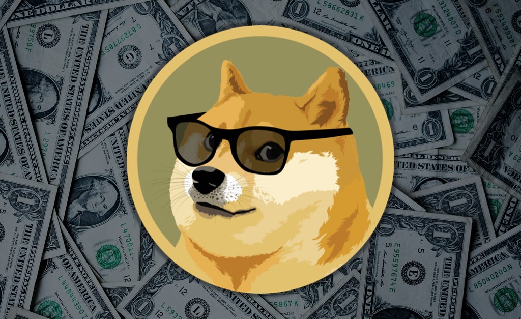 Dogecoin, valore in aumento mentre il Bitcoin cede